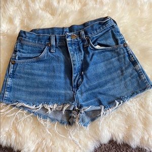 Wrangler jean shorts